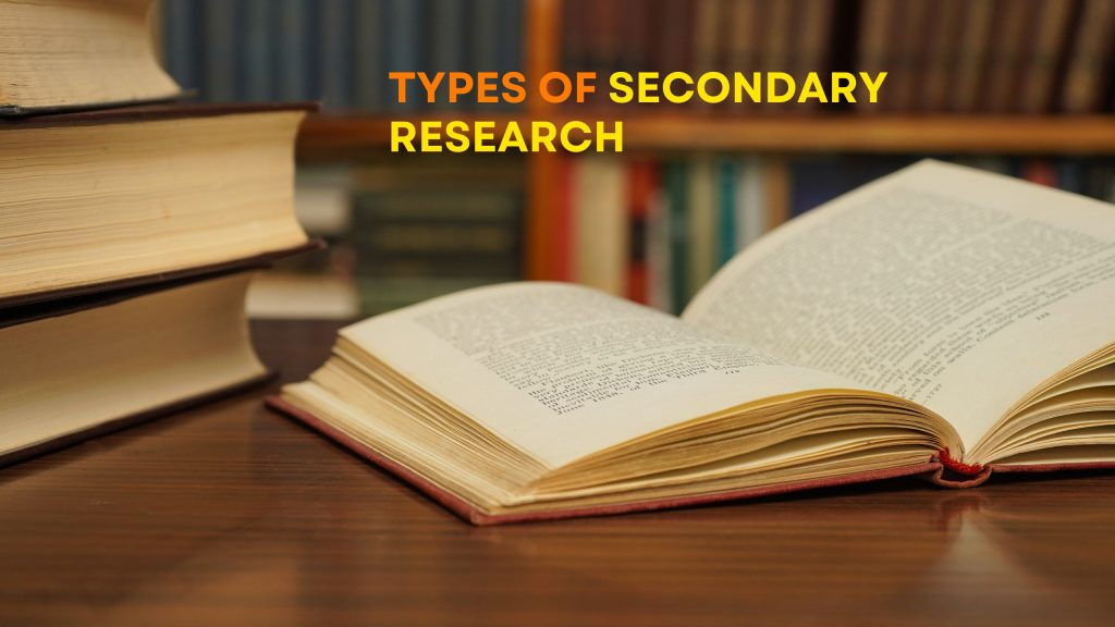 Types of Secondary Research