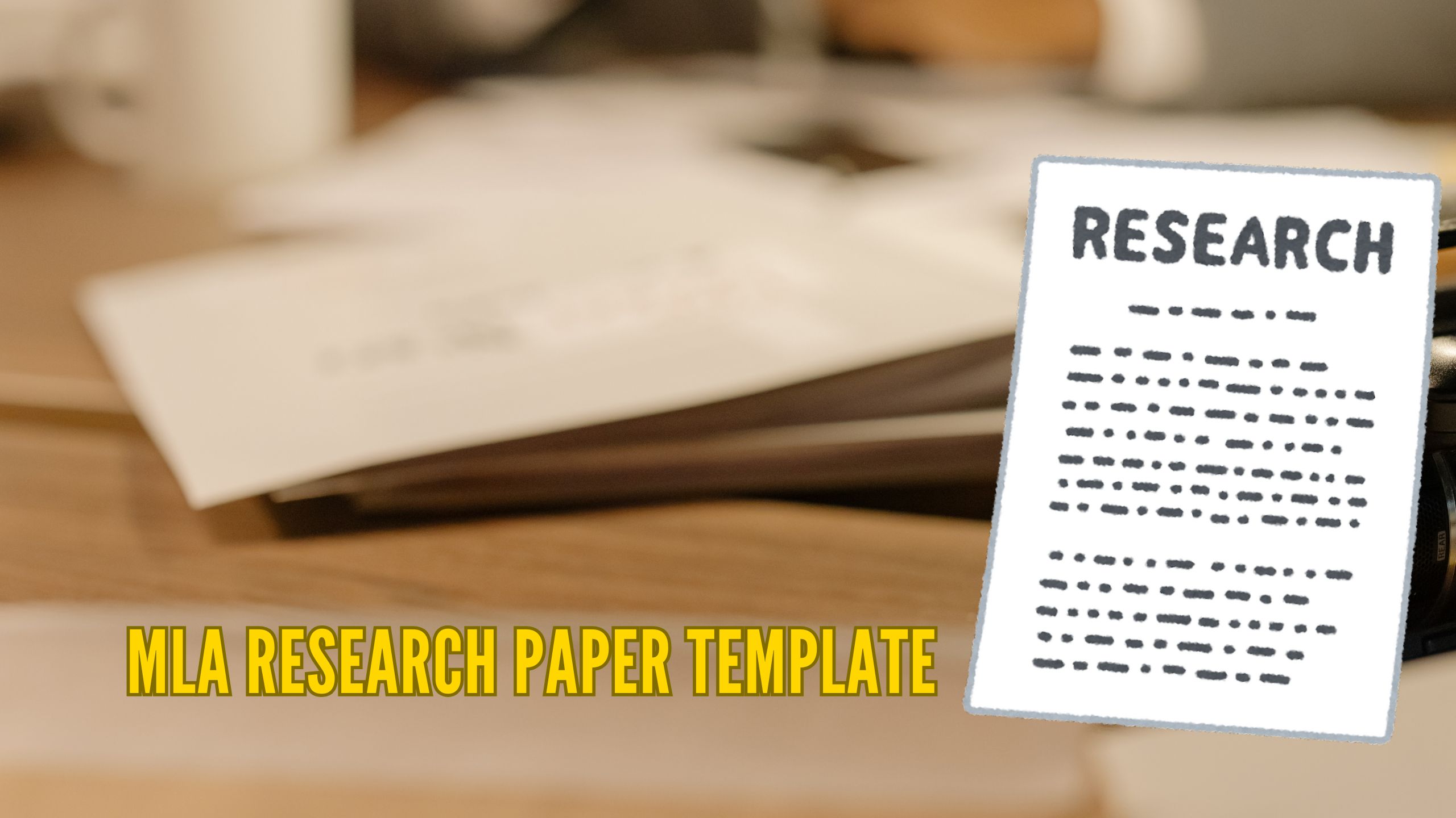 MLA Research Paper Template