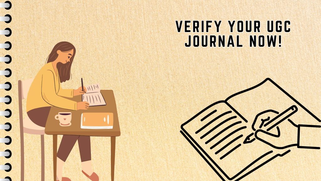 Verify Genuine UGC Approved Journals