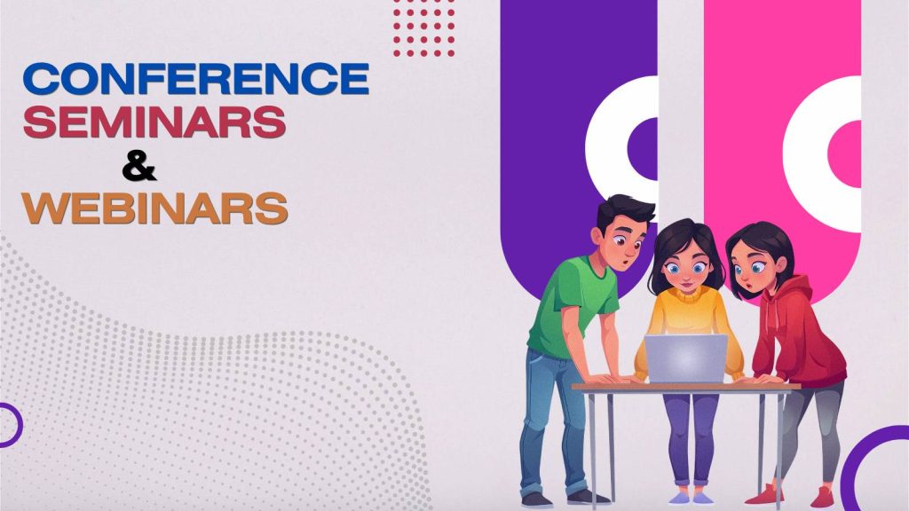 conference vs seminars vs webinars